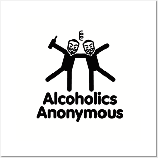 Alcoholics Anonymous AA Posters and Art